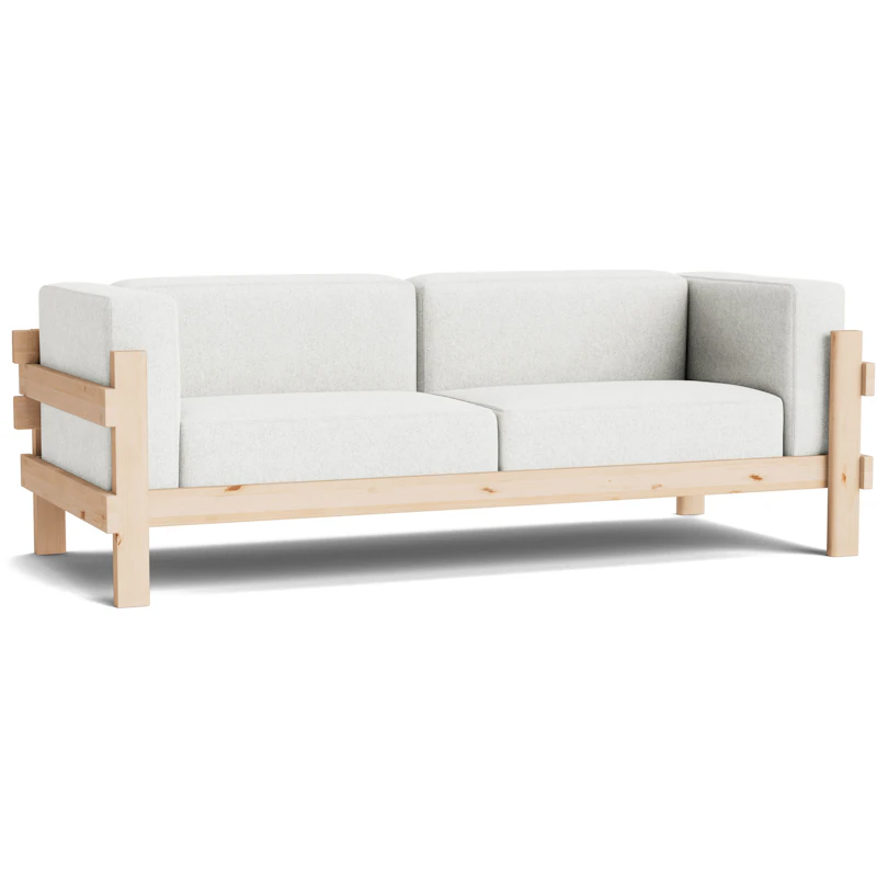 Kube 3-Seter Sofa, Pine / Hallingdal 110