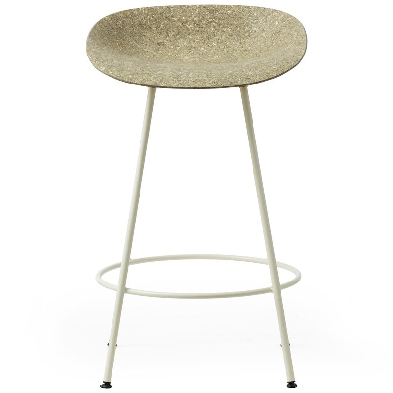 Mat Barstool 65 cm, Seaweed / Cream