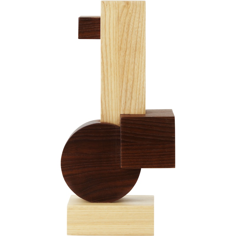 Join Skulptur Karbonisert Ask 33 cm