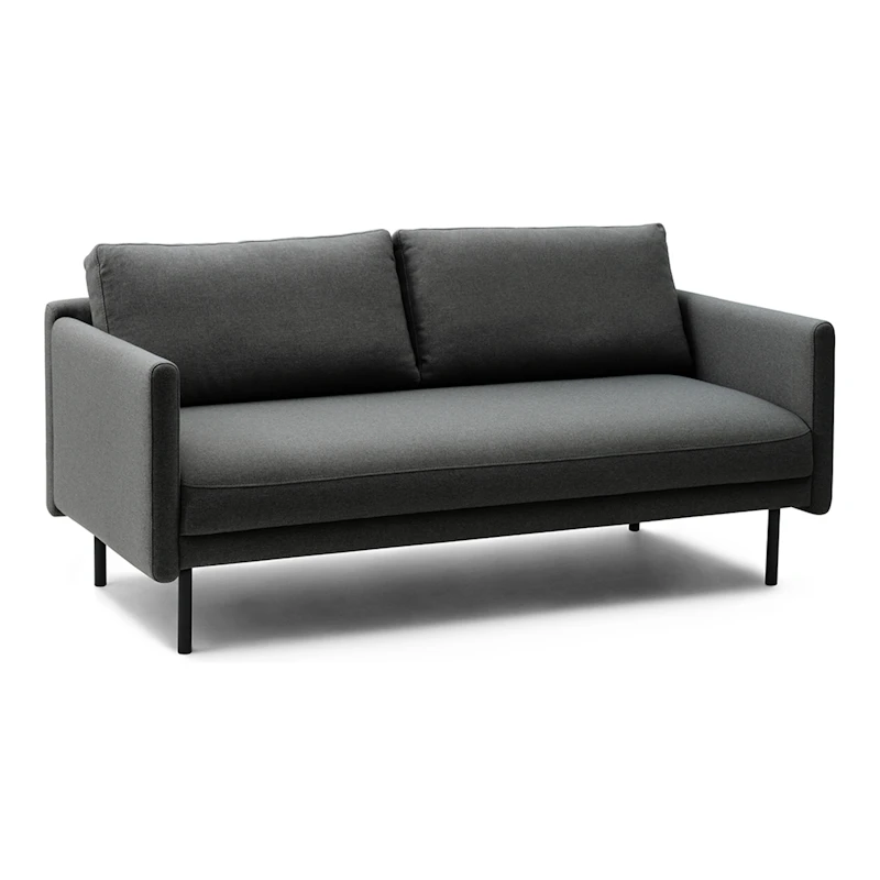 Rar 2-Seter Sofa, Re-Born Mørkegrå