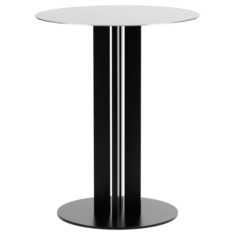 Scala Café Table H75 Ø60 cm Oak Bistrobord, Laget av stål 60 cm Steel