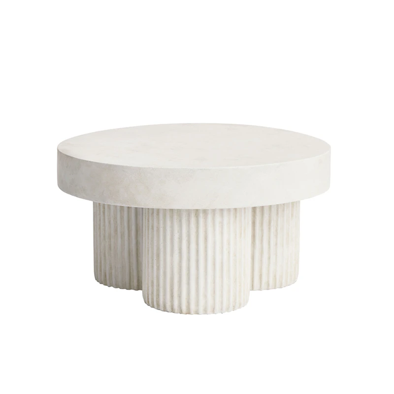 Gear Coffee Table Ø70 cm, Chalk