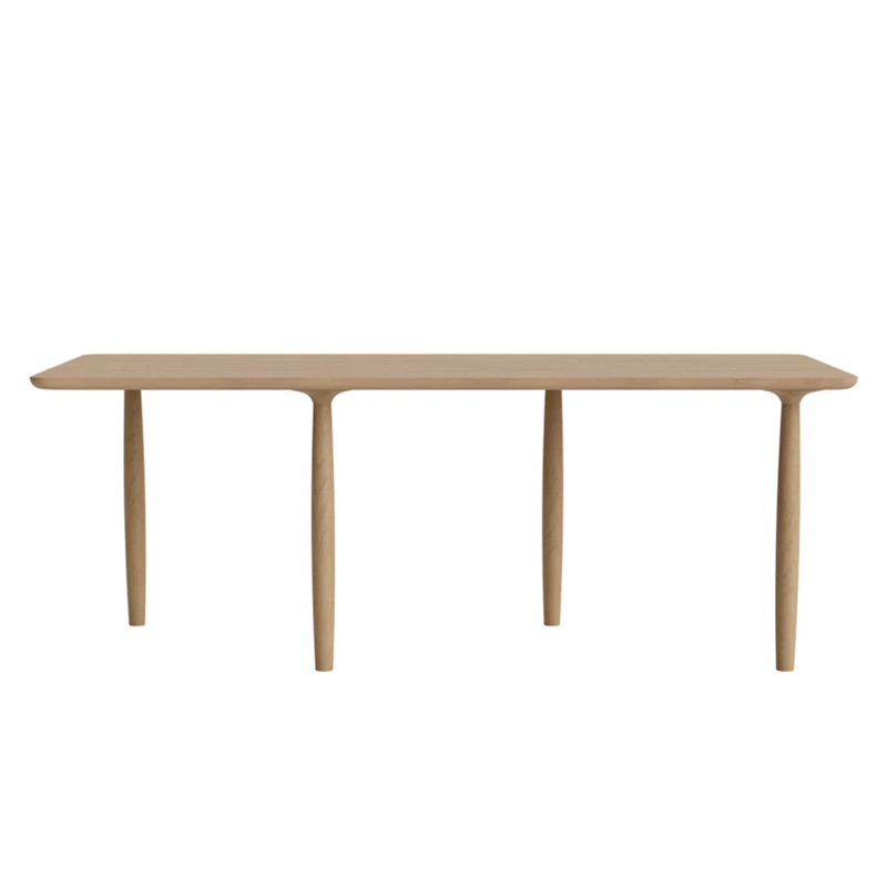 Oku Dining Table 95x200 cm, Natural