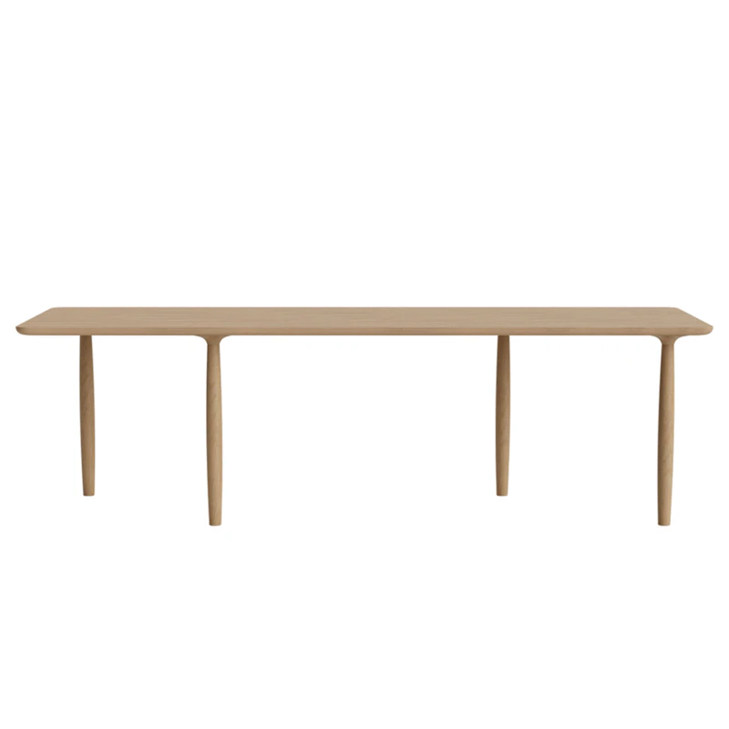 Oku Dining Table 95x250 cm, Natural