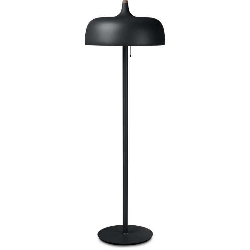 Acorn Gulvlampe, Matt Sort