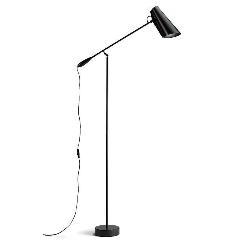 Birdy Gulvlampe, Sort/Sort