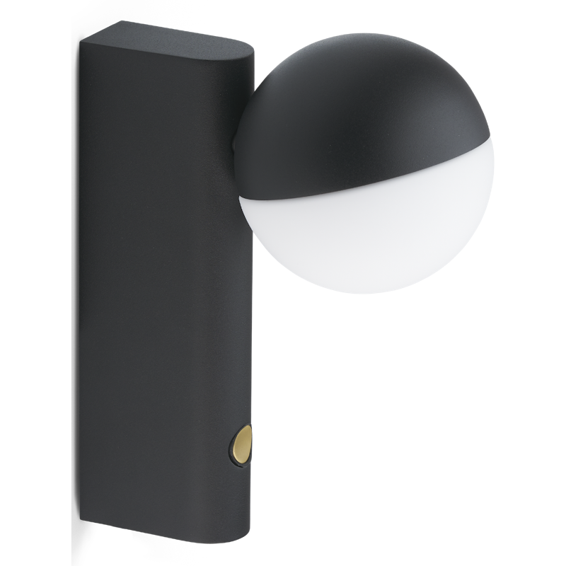 Balancer Mini Vegglampe, Sort