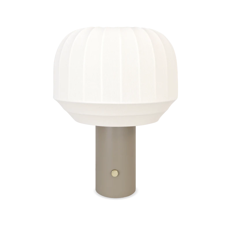 Tradition Bordlampe Grey Beige/Hvit