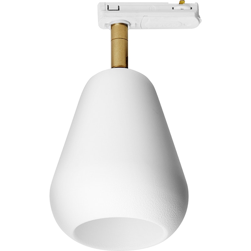 Anoli Spot Track Spotlight, Hvit / Nordic Gold