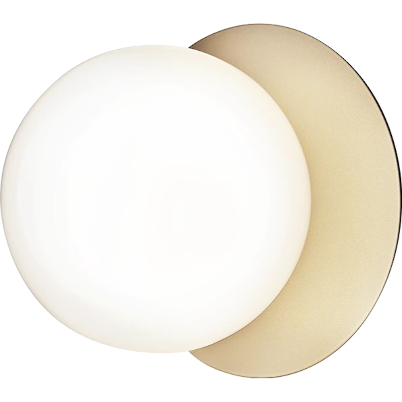 Liila 1 Vegg-/Taklampe 165 mm, Nordic Gold / Opal