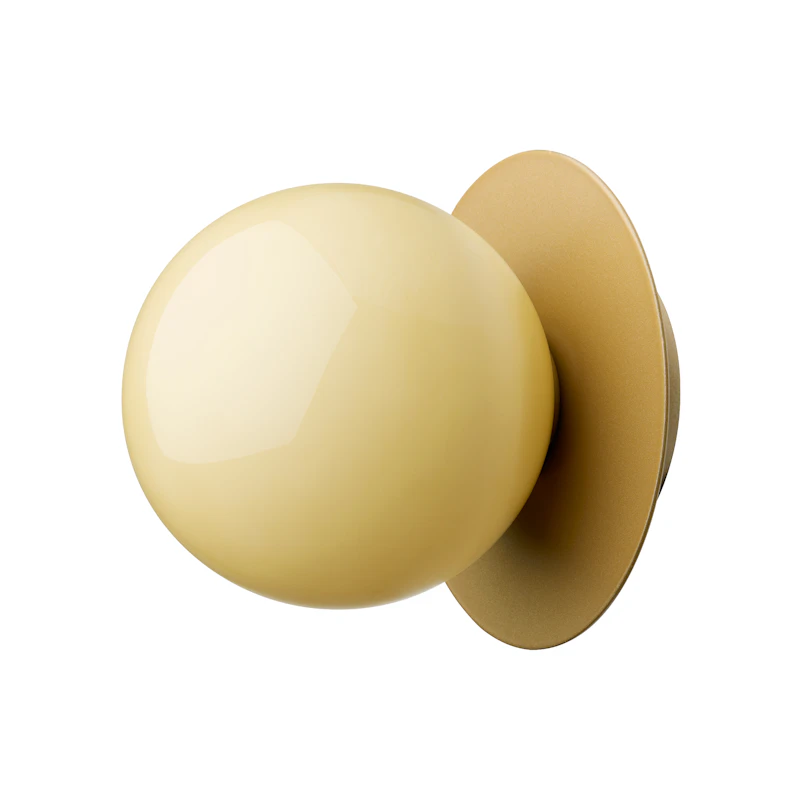 Liila 1 Vegg-/Taklampe 16,5 cm, Gull / Honey