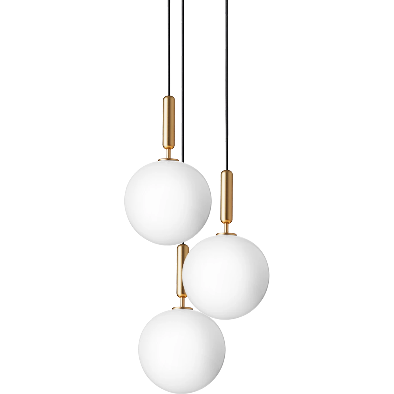 Miira 3 Lysekrone 370 mm - Elegant Nordisk Design