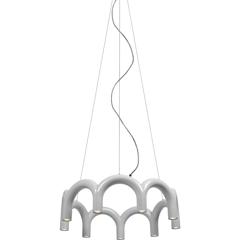 Arch Circle Pendel 76 cm, Hvit