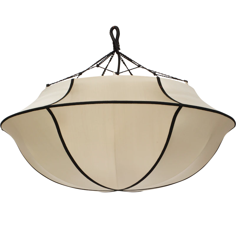 Indochina Lampeskjerm Umbrella, Classic / Sort