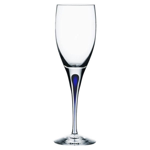 Orrefors Intermezzo Bl&aring; Hvitvinsglass 19 Cl -  Vinglass Munnbl&aring;st Glass Klar - 6257416