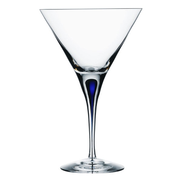 Orrefors Intermezzo Bl&aring; Martiniglass 25 Cl -  Martiniglass & Cocktailglass Klar - 6257455