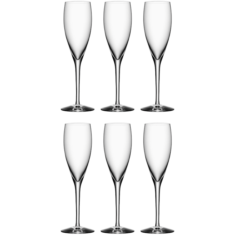 More Champagneglass 18 cl, 6-pk