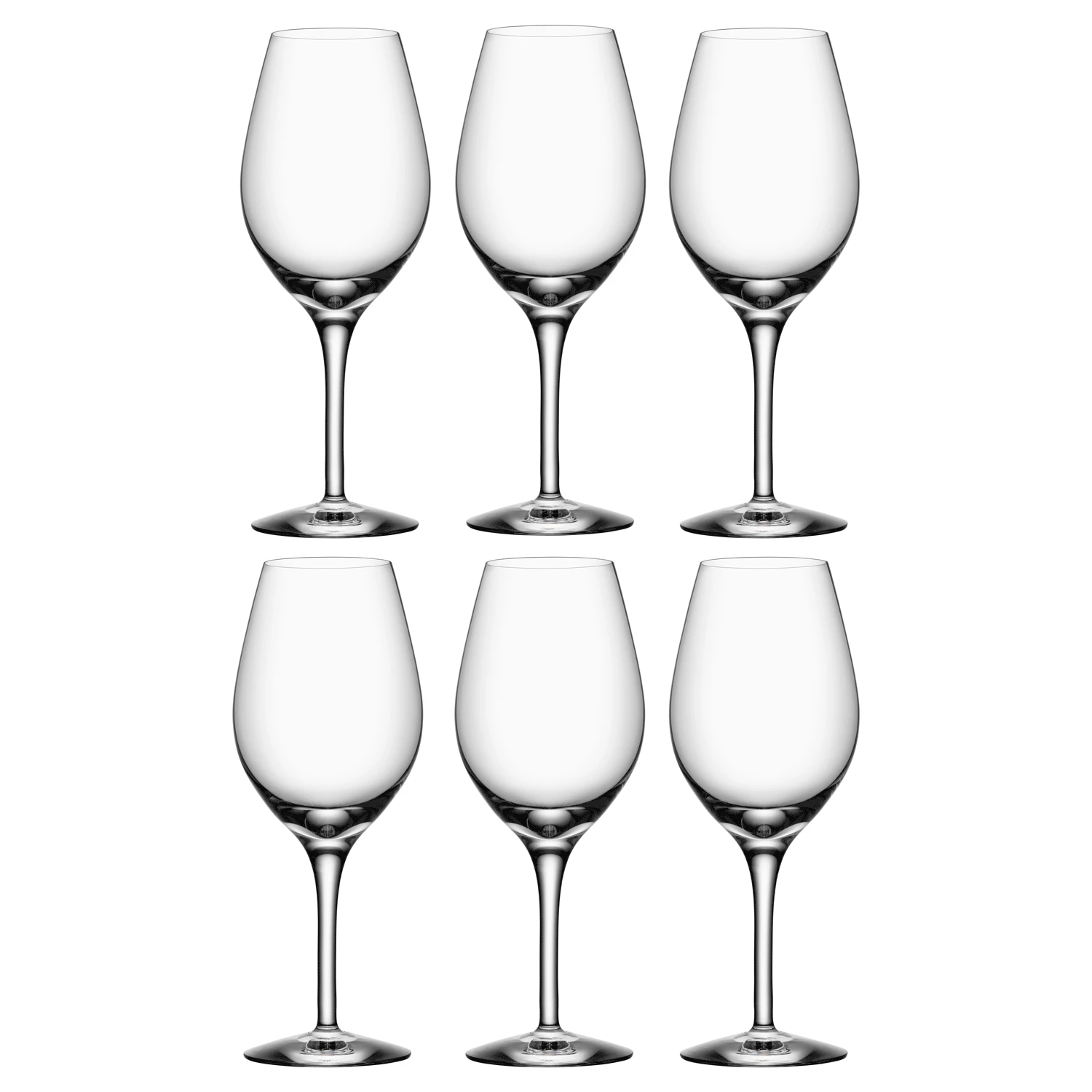 Orrefors More Vinglass 44 Cl 6-pk -  Vinglass Krystall Klar - 6310105