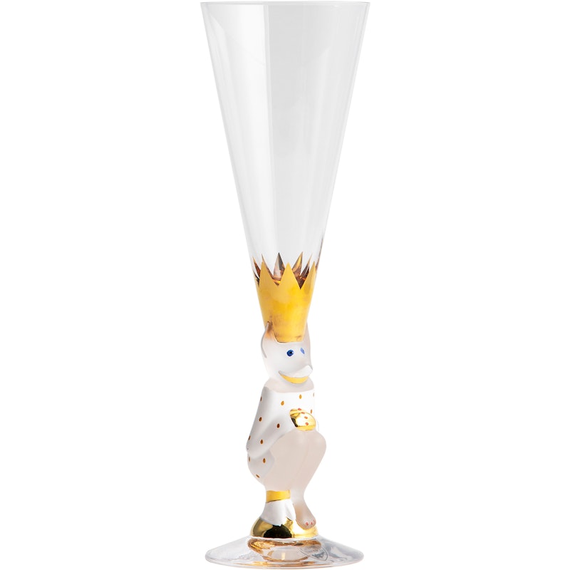 Nobel The Sparkling Devil Champagneglass 19 cl, Hvit