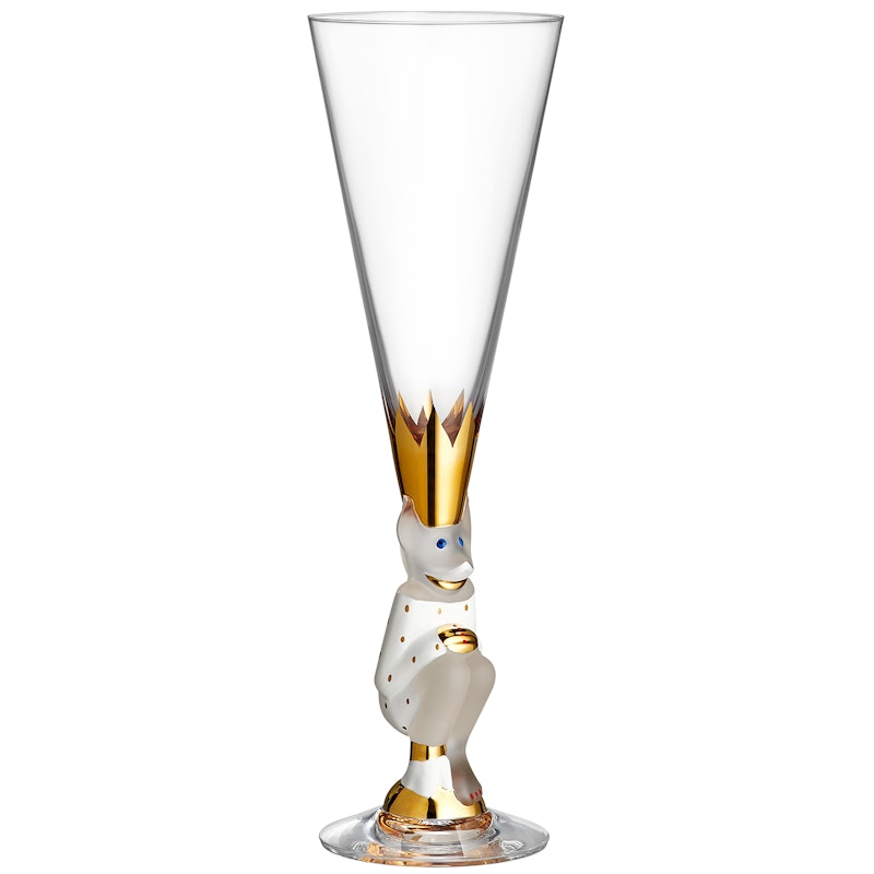 Nobel The Sparkling Devil Champagneglass 19 cl, Hvit