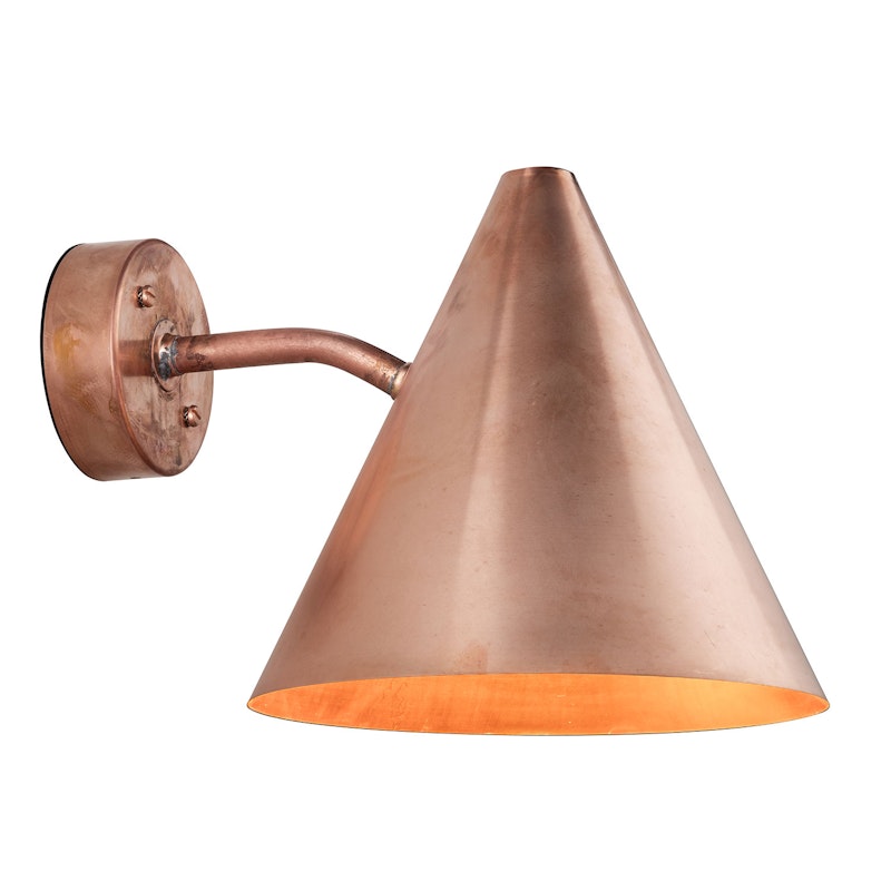 Tratten Vegglampe, Kobber