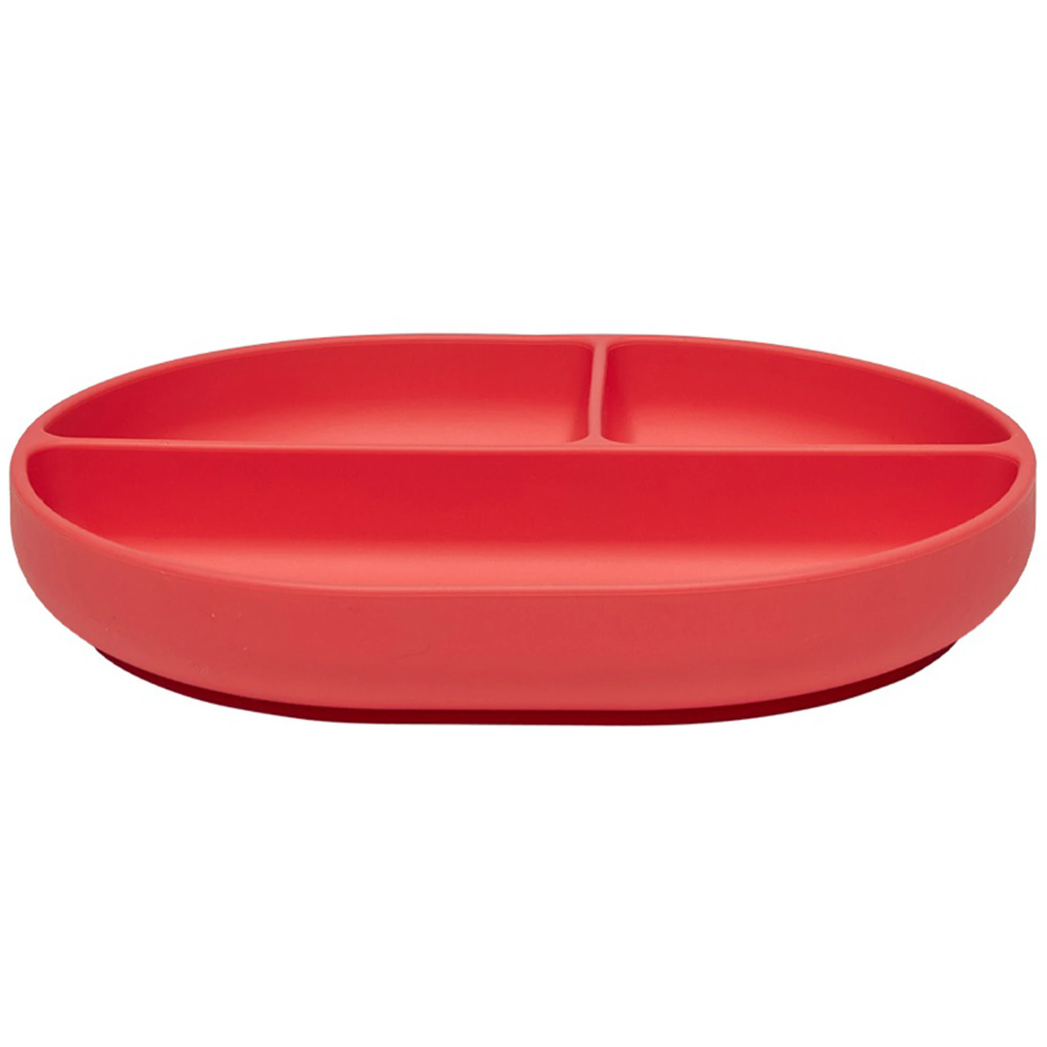 Oyoy Enkei Barneservise  -  Barnetallerkener Silikon Cherry Red - M107658