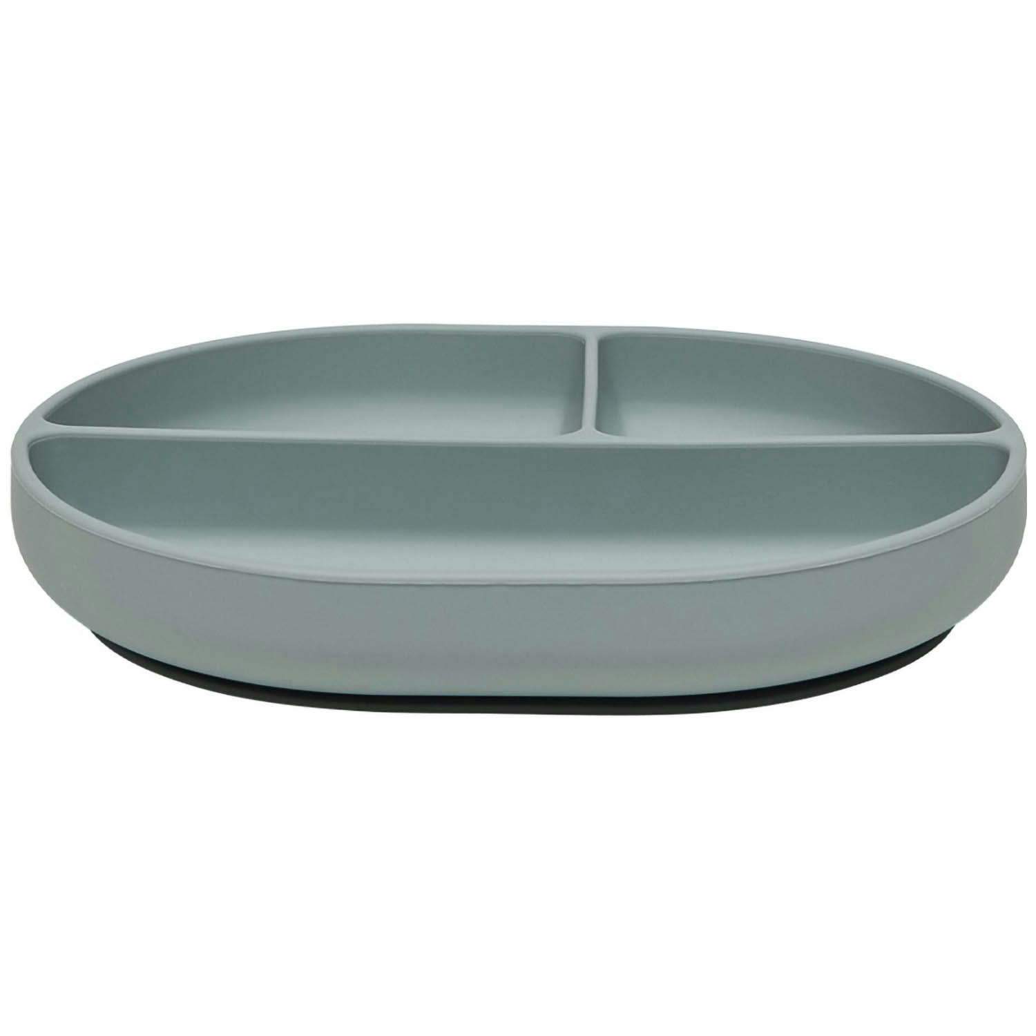 Oyoy Enkei Barneservise  -  Barnetallerkener Silikon Bl&aring; - M107659