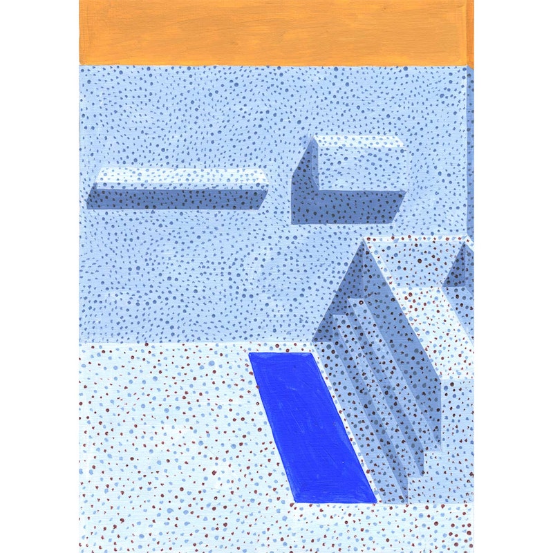 Bathroom Stories 02 Plakat 50x70 cm