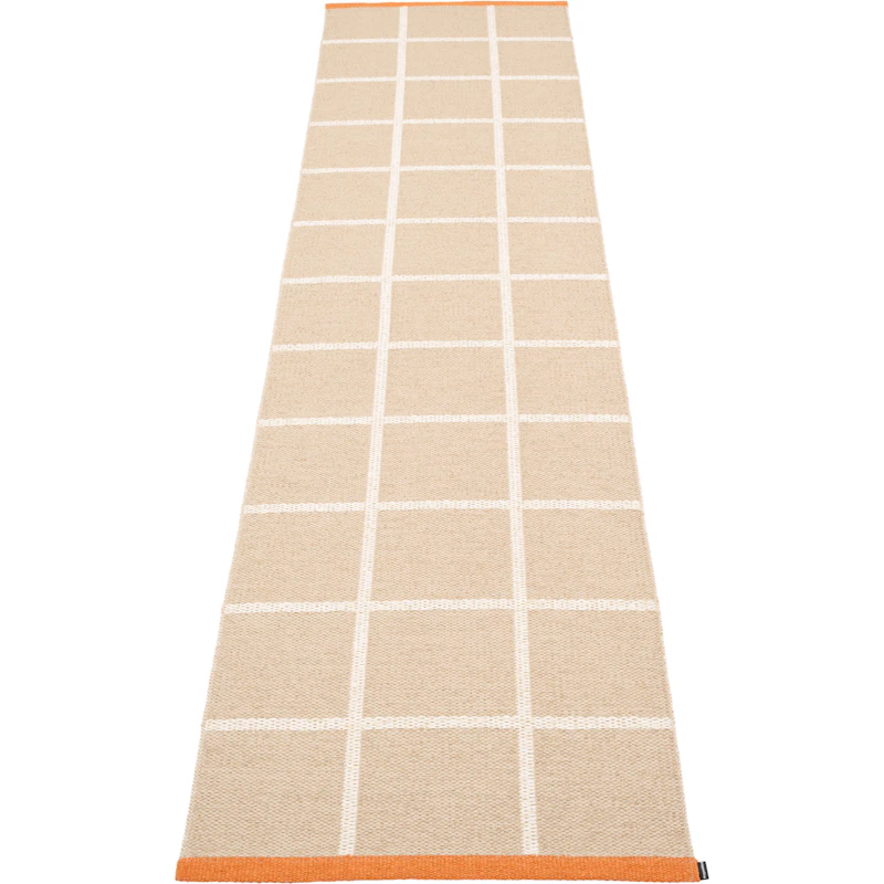 Criss Plastmatte Beige / Vanilla / Pale Orange, 70x300 cm