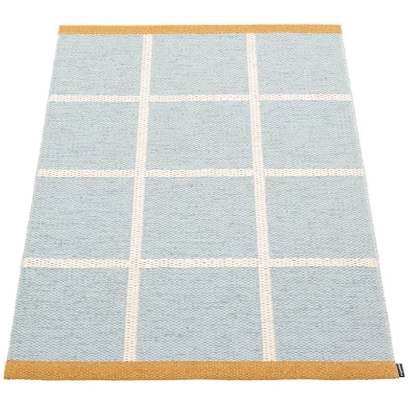 Criss Pop Plastmatte 70x100 cm, Blue Fog / Vanilla / Ochre