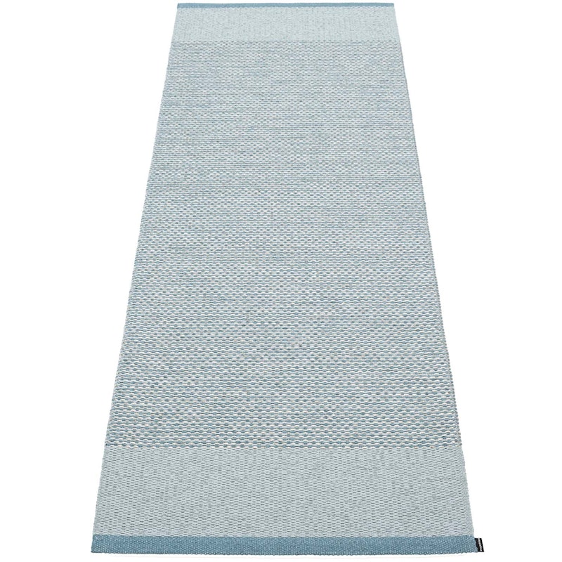 Edit Teppe Dove Blue / Blue Fog / Stone Metallic, 85x260 cm