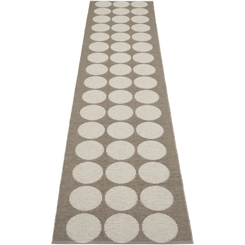 Hugo Teppe 70x320 cm, Walnut/Lin