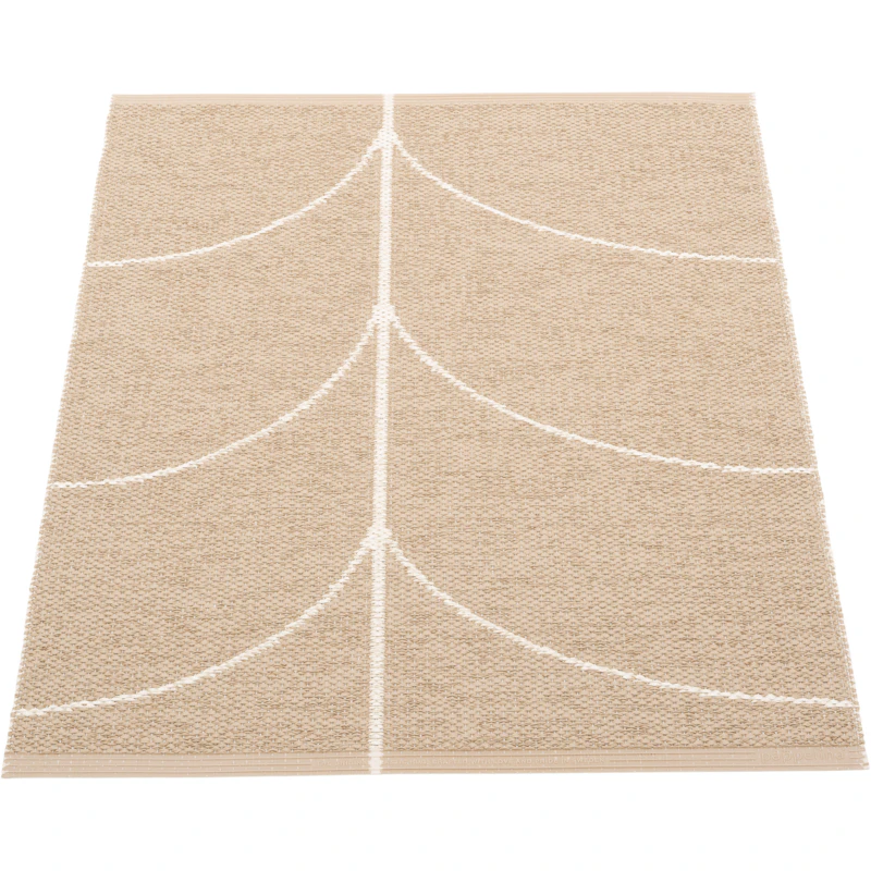 Leif Plastmatte Light Nougat / Vanilla, 70x90 cm