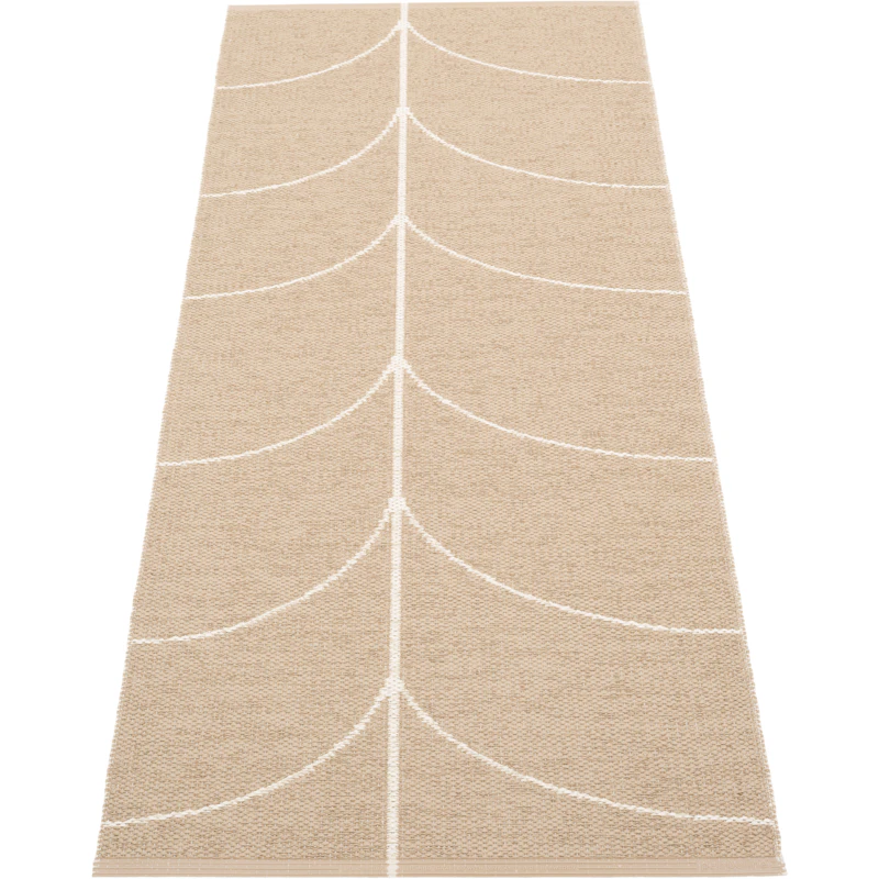 Leif Plastmatte Light Nougat / Vanilla, 70x180 cm