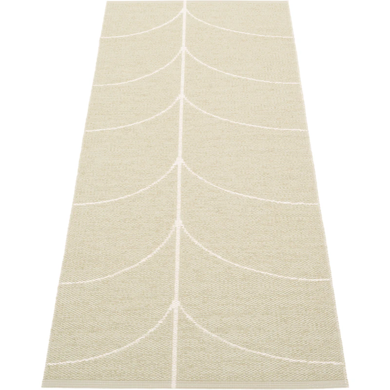 Leif Plastmatte Seagrass / Vanilla, 70x180 cm