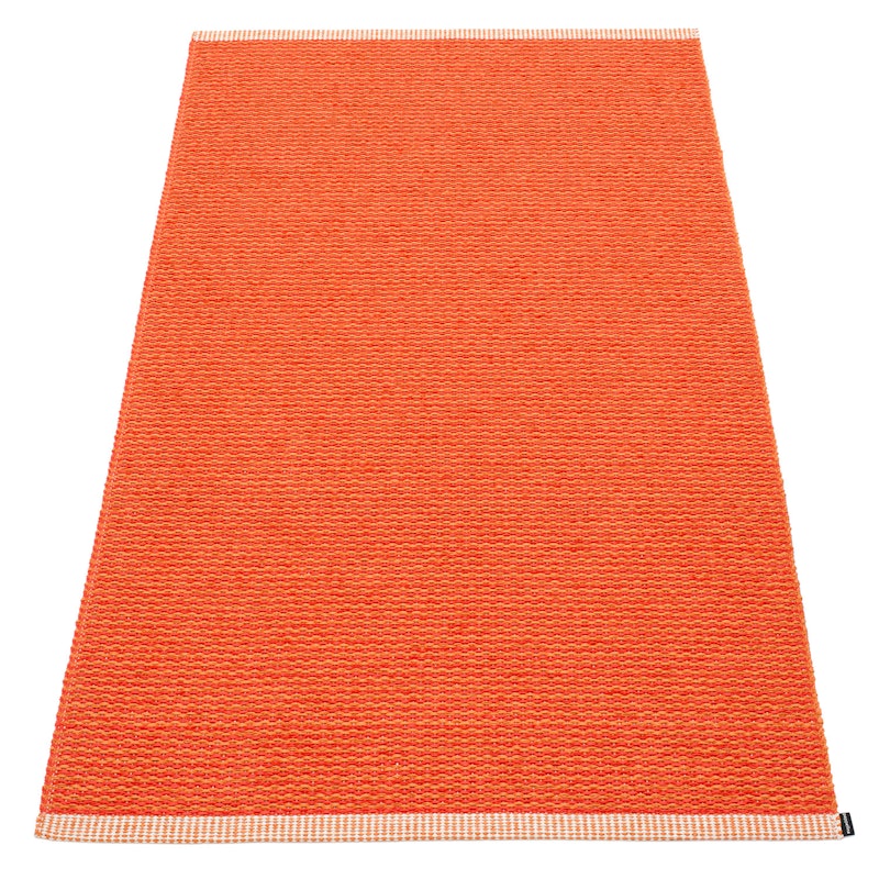 Mono Gulvteppe 85x160cm, Pale Orange/Coral Red