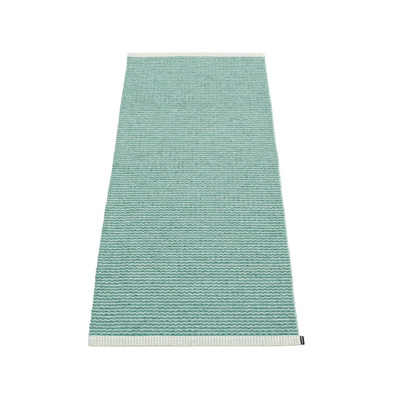 Mono Gulvteppe 60x150cm, Jade/Pale Turquoise