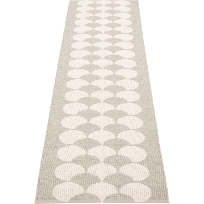 Poppy Teppe Linen/Vanilla, 70x250 cm