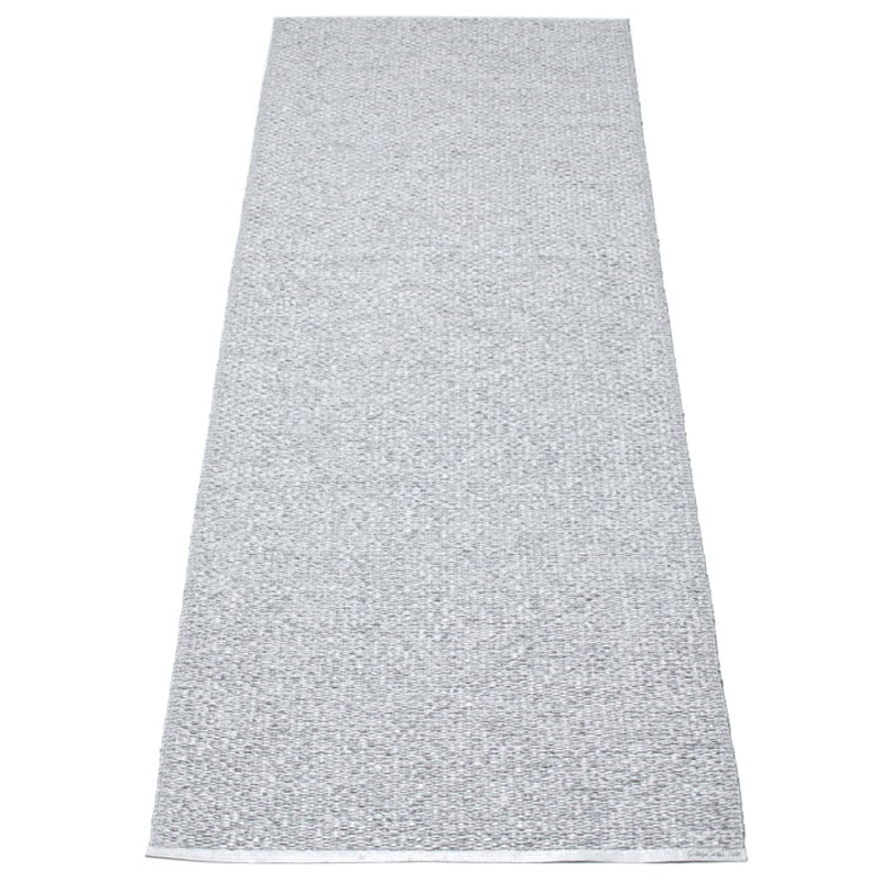 Svea Gulvteppe Metallic Grey/Light Grey, 70x160 cm