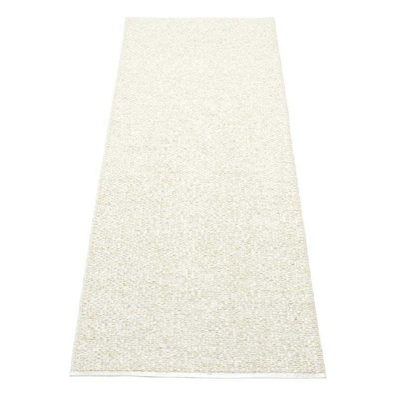 Svea Gulvteppe Vanilla/Beige Metallic, 70x240 cm
