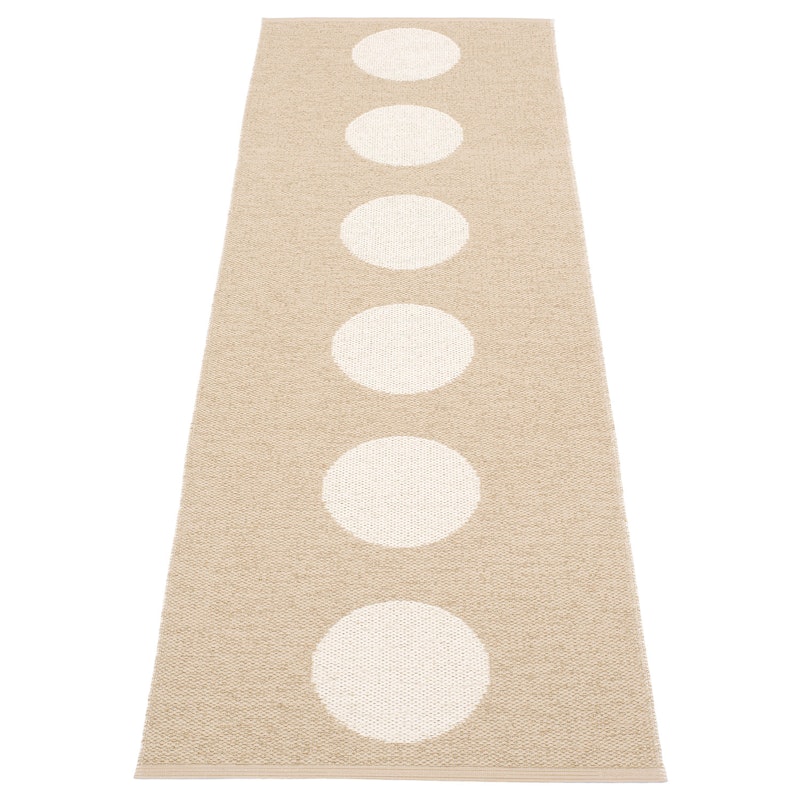 Vera Gulvteppe 70x225 cm, Beige/Vanilla