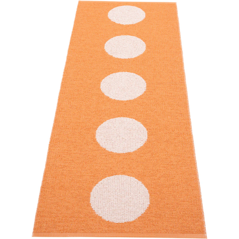 Vera Pop Teppe 70x200 cm, Pale Orange / Pearl Pink