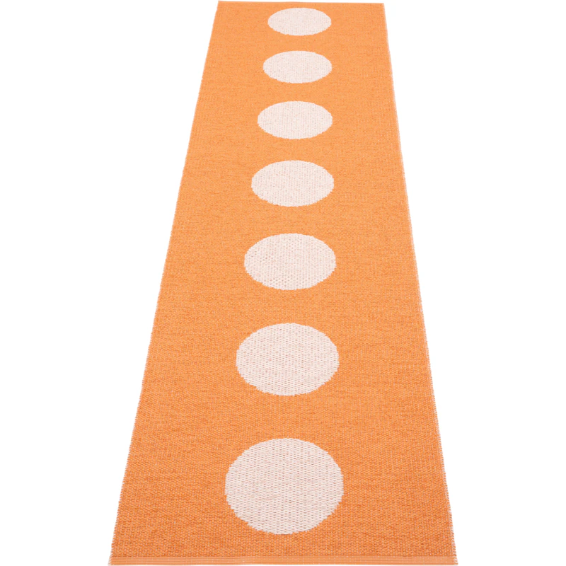 Vera Pop Teppe 70x280 cm, Pale Orange / Pearl Pink
