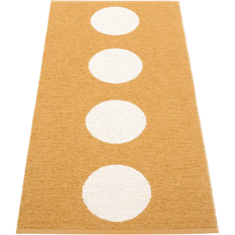 Vera Teppe Ochre/ Vanilla, 70x150