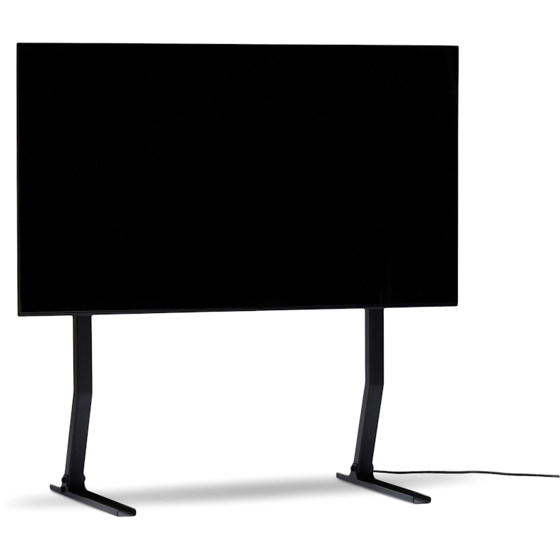 Bendy Tall Tv Stand, Charcoal