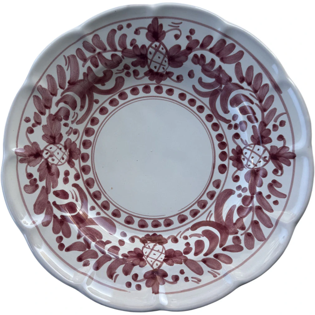 Piccola Home Positano Dyp Tallerken 26 Cm - Dype tallerkener Terrakotta R&oslash;d - PT2300-PO-ROSSO