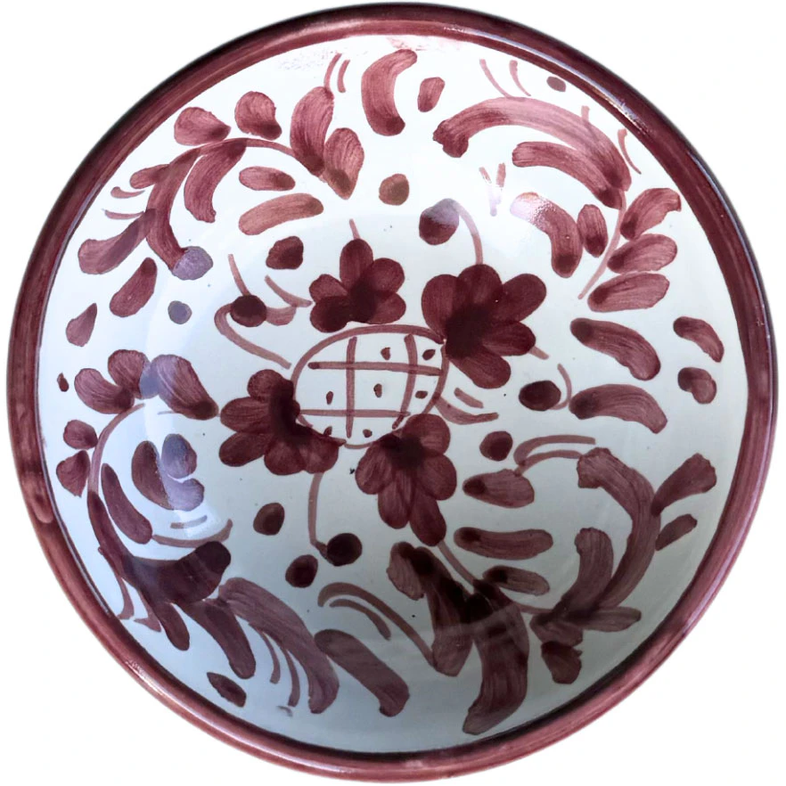Piccola Home Positano Sk&aring;l 9 Cm  -  Sk&aring;ler & Serveringsfat Terrakotta R&oslash;d - CP0900-A-PO-ROSSO
