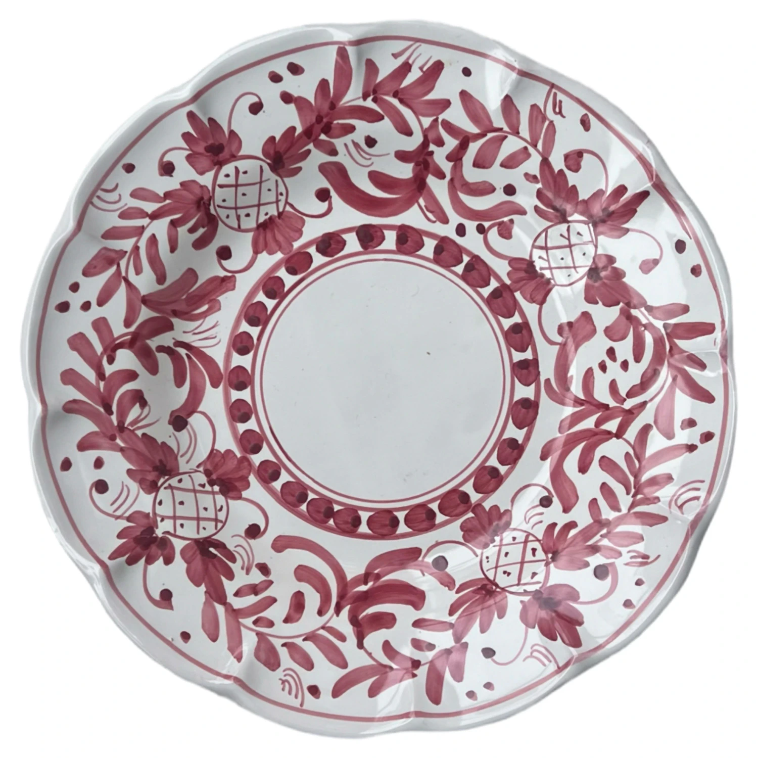 Piccola Home Positano Tallerken 26 Cm  -  Tallerkener Terrakotta R&oslash;d - PT2600-PO-ROSSO