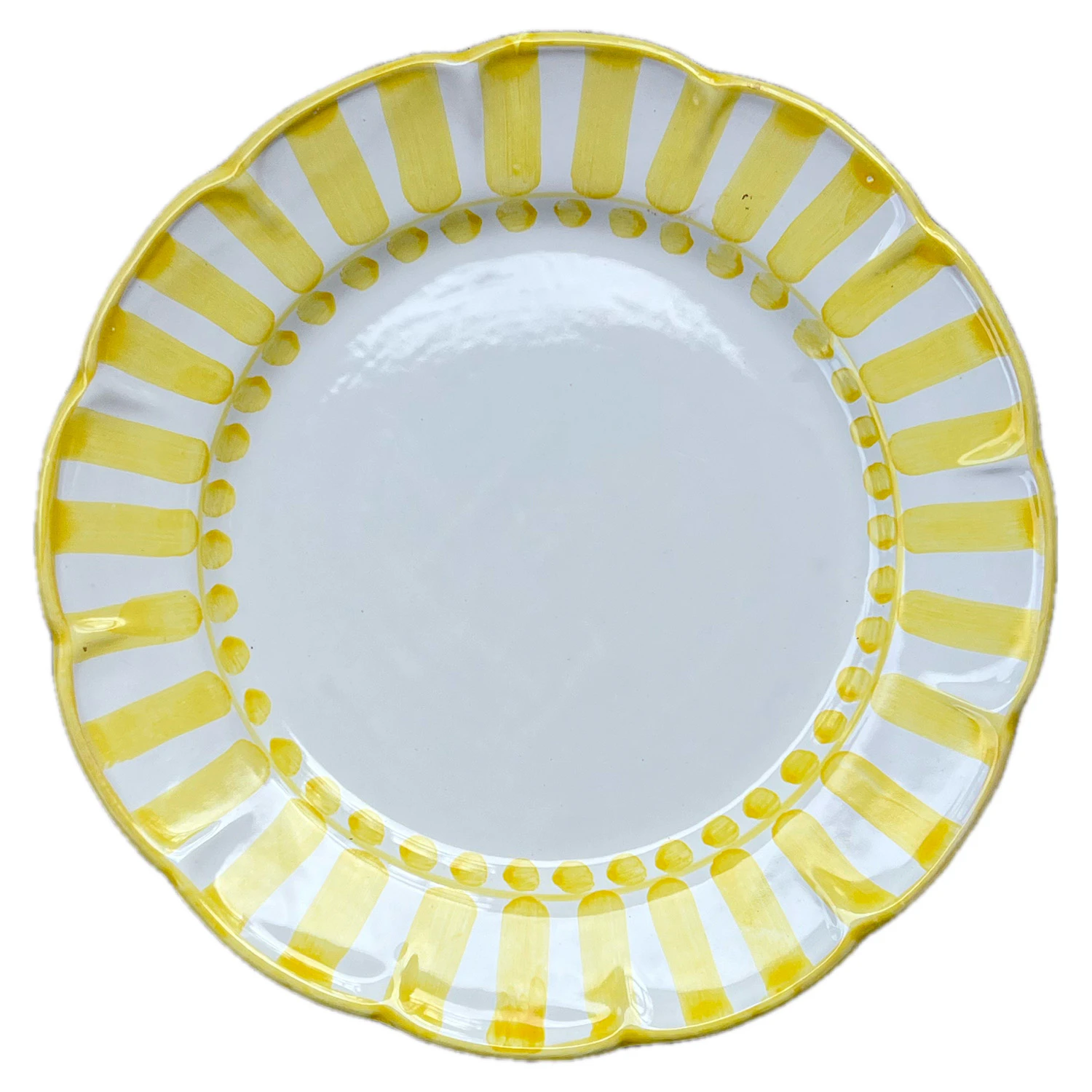 Piccola Home Riviera Middagstallerken 26 Cm  -  Tallerkener Terrakotta Gul - PT2600-RC-LGI