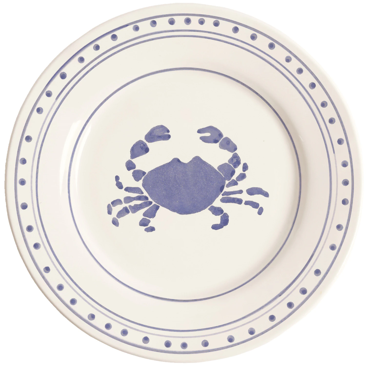 Pick a Poppy Cra Sidetallerken 28 Cm  -  Tallerkener Steingods Bl&aring; - C012803SS24-104